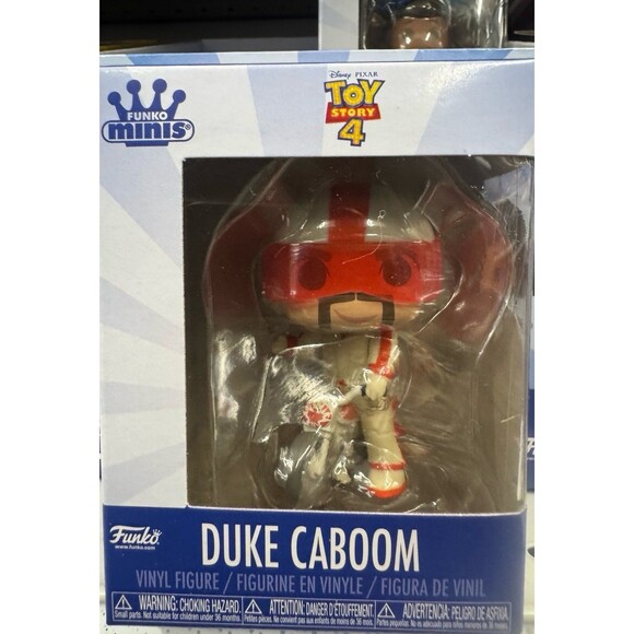 Funko Minis Disney Pixar Toy Story 4 Duke Caboom FBPB - Picture 1 of 1